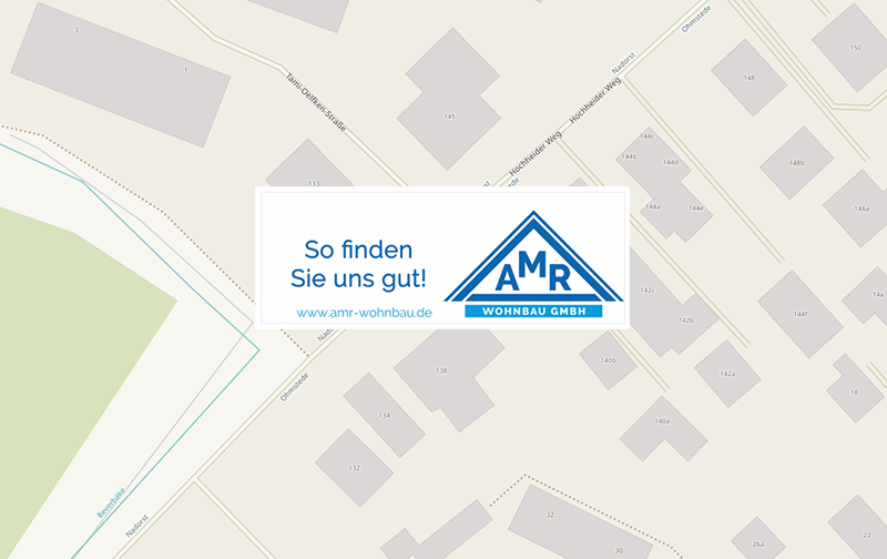 Lageplan AMR-Wohnbau