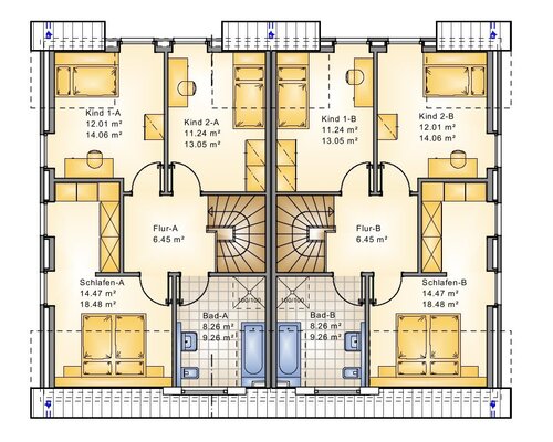 Neubau Doppelhaushälfte in Augustfehn!-