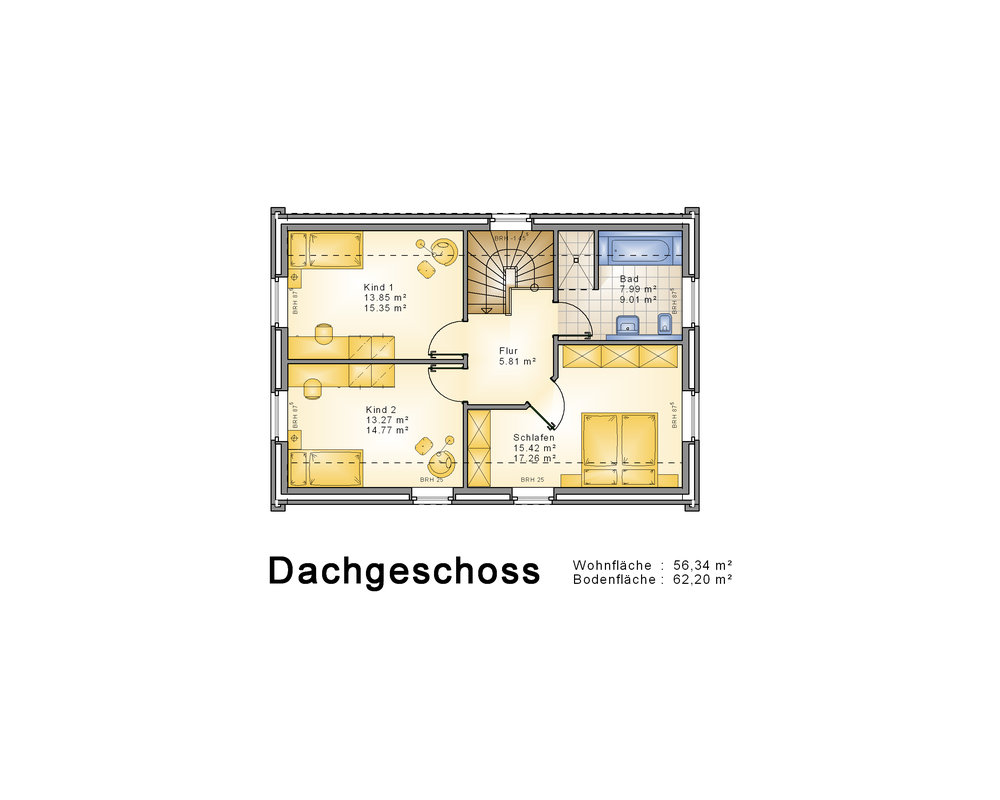 2020 AMR Hanseat 130-Grundriss EG - H 130