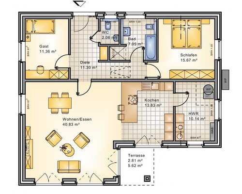 Barrierefreier Bungalow nähe Bürgerfelder Teich!-