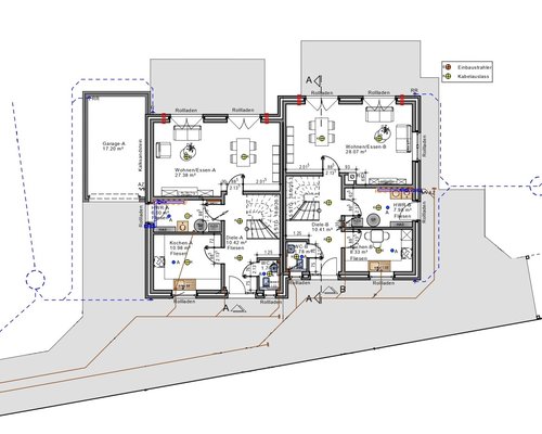 Moderne Doppelhaushälfte mit durchdachtem Grundriss!-