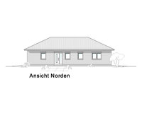 2020 AMR Bungalow 133-Ansicht Süden- B 133}