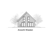 2020 AMR Satteldach 132-Ansicht Westen - KS 132}