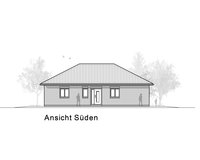 2020 AMR Bungalow 104-Ansicht Süden - B 104}