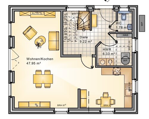 Neubau Einfamilienhaus in zentraler Lage von Apen!-