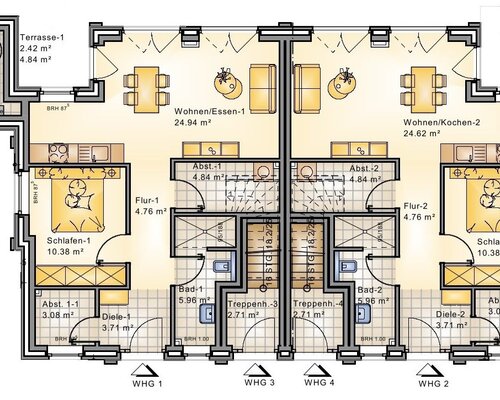 Energieeffizientes Mehrfamilienhaus mit 4 Wohneinheiten in Bürgerfelde!-