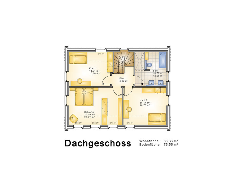 2020 AMR Hanseat 156-Grundriss DG - H 156