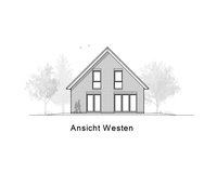 2020 AMR Satteldach 163-Ansicht Westen - KS 163}