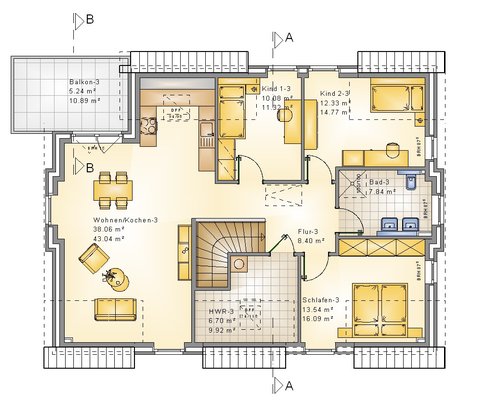 Neubau Erstbezug! Energieeffiziente Penthosewohnung in Bürgerfelde!-