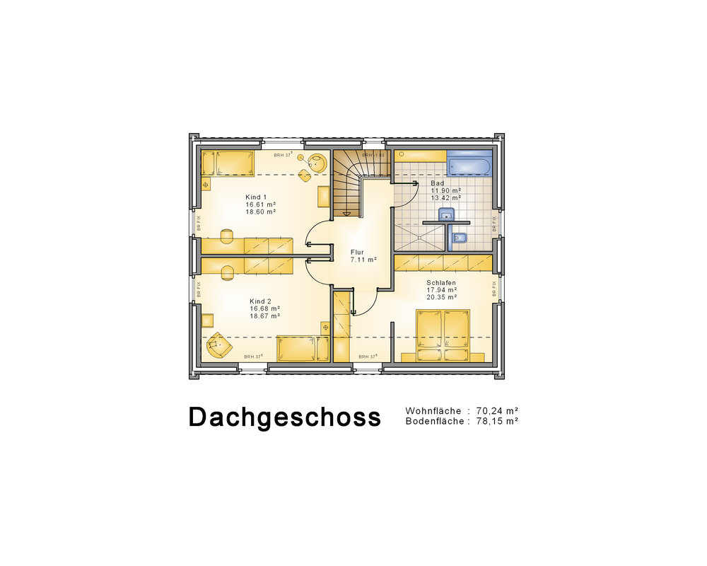 2020 AMR Hanseat 162-Grundriss DG - H 162