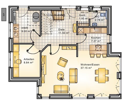 Wir geben Ihren Ansprüchen Raum! Neubau EFH auf einem zentral gelegenen Hintergrundstück!-