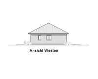 2020 AMR DHH Bungalow 97-Ansicht Westen- DH Bungalow}