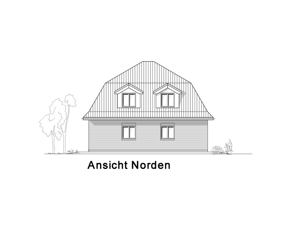 2020 AMR Mansarde 173-Ansicht Norden - M 173