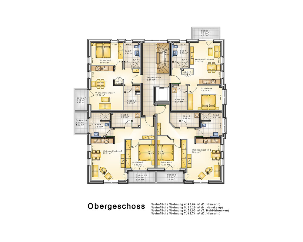 2020  MFH AMR 10WE-Grundriss OG -  MFH 10WE