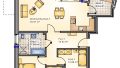 Grundriss Whg. 1
