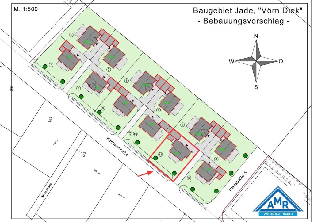 Lageplan GS 11 
